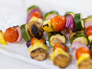 Grilled Vegetable Skewers | Lotus Grill Hong Kong