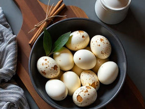 Chinese Tea Eggs (w/ Soft and Hard Boiled Eggs, 茶叶蛋) | Charcoal HK