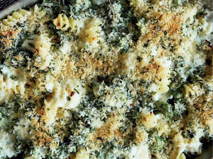 Baked Cheesy Mac and Broccoli | Lotus Grill Hong Kong