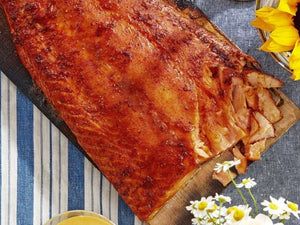 Sweet and Smoky Cedar Planked Salmon | Lotus Grill