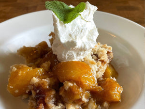 Southern Peach Cobbler | Lotus Grill Hong Kong