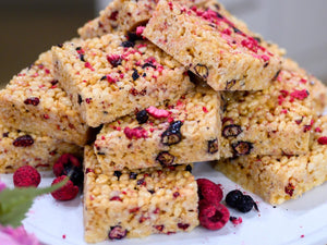 Red, White and Berry Marshmallow Treats | Charcoal HK