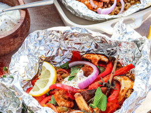 Shawarma-Spiced Chicken Foil Packets | Charcoal HK