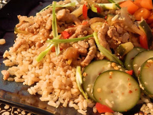 Taiwanese Ground Pork and Pickled Cucumbers | Lotus Grill Hong Kong