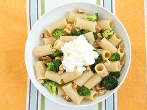 Rigatoni with Broccoli, Walnuts and Ricotta | Lotus Grill Hong Kong