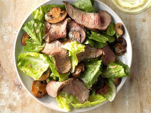 Grilled Steak and Mushroom Salad | Charcoal HK