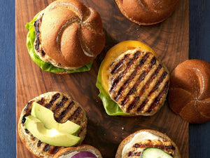 Grilled Chicken Ranch Burgers | Charcoal HK | Lotus Grill
