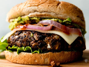 Black Bean Burgers | Charcoal HK | Lotus Grill Hong Kong