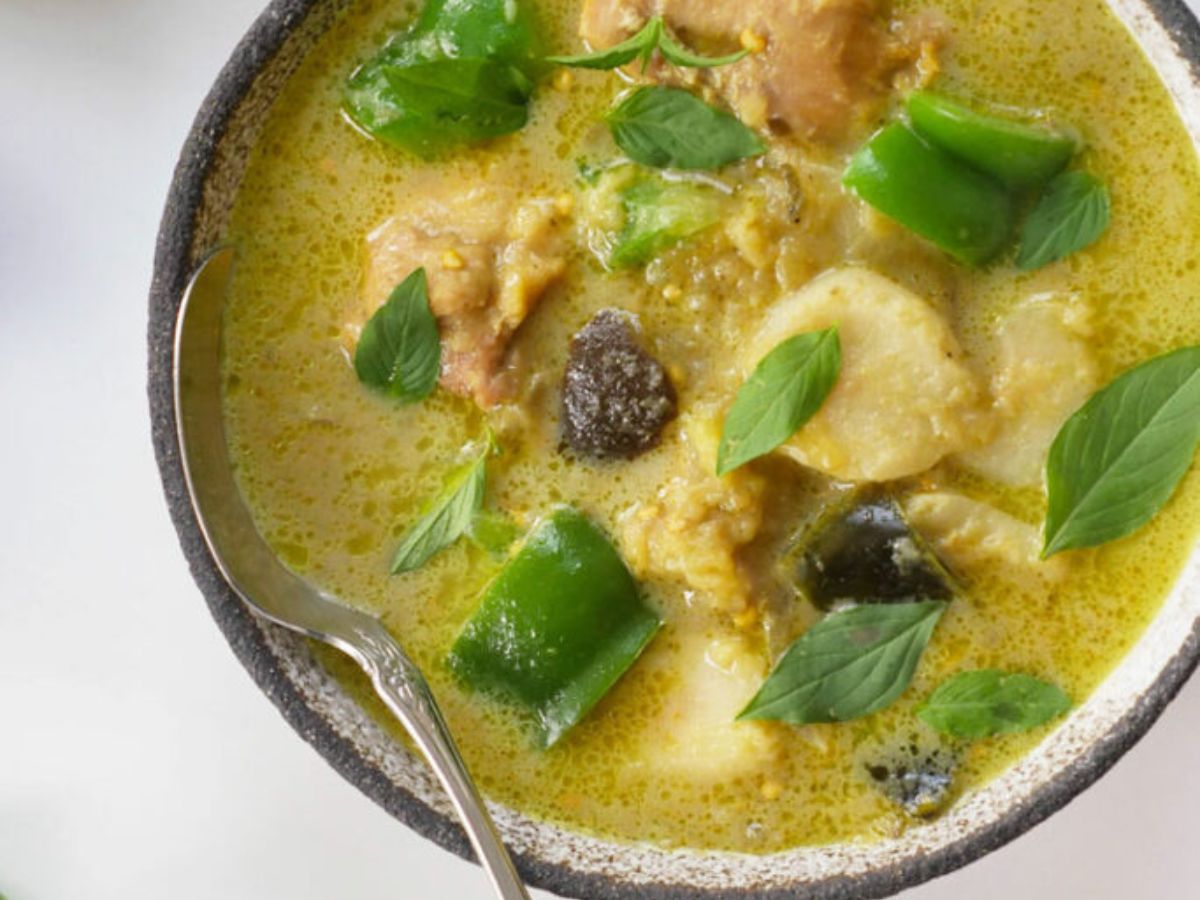 How To Prepare Thai Chicken and Eggplant Yellow Curry ? Coba Grill