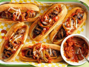 Grilled Italian Sausage Sandwiches | Charcoal HK | Lotus Grill