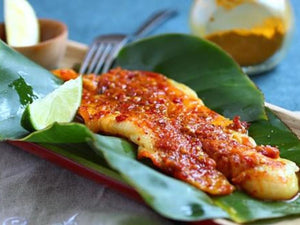 Hawker-style Grilled Fish With Chilli and Turmeric | Lotus Grill | Charcoal HK