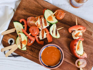 Grilled Halloumi With Garlic Peri-peri | Charcoal HK | Lotus Grill