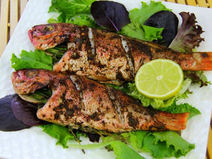 How to prepare Caribbean Grilled Whole Red Snapper 