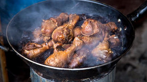 Sunday Junk, chicken drumsticks, Lotus Grill and the Grill Pan