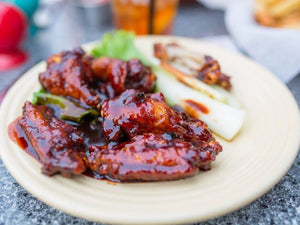 Sweet And Spicy Grilled Chicken Wings | Lotus Grill