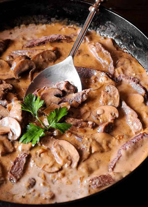 Russian or French....Beef Storganoff