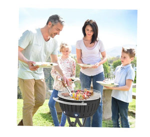 Barbecuing with children