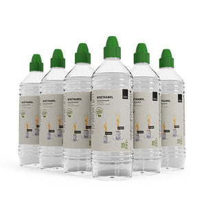 Spin bio ethanol liquid fuel 6 x 1L bottles..only for Bio Bunter insert - coming soon